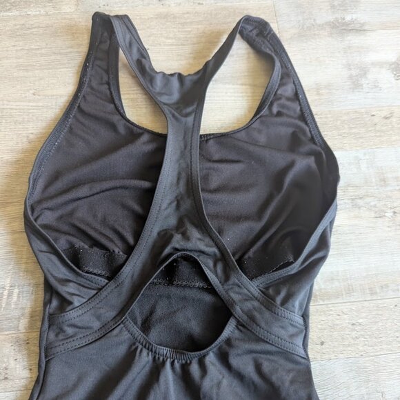 🖤 Capezio Black Tank Leotard – XS Adult – Razorback Cut 🖤 - Picture 3 of 4